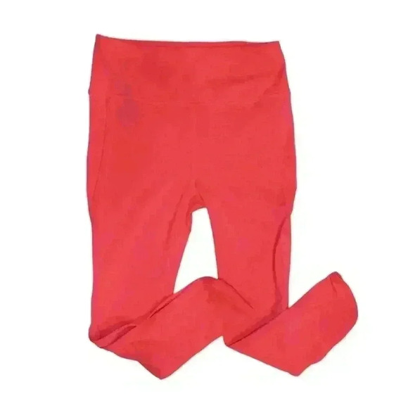 FP Movement by Free People Infinity High Rise Legging Coral Pink - Size Medium - Picture 2 of 5